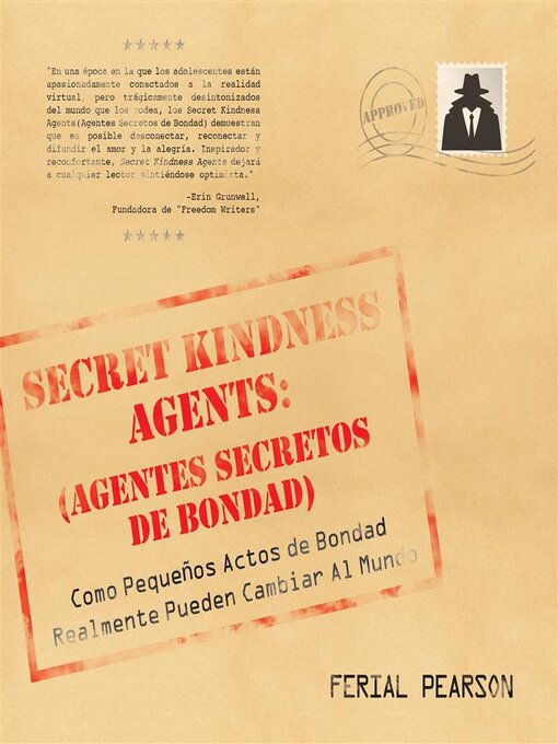 Title details for Agentes Secretos De Bondad by Ferial Pearson - Available